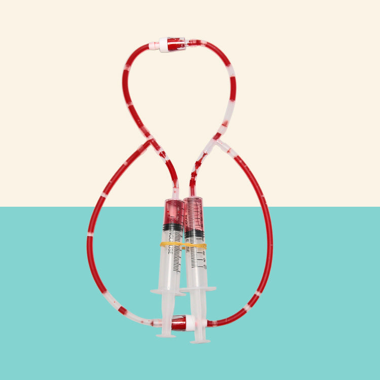 Primary school students scientific experimental equipment DIY human blood circulation model kindergarten science and technology small production wholesale