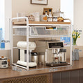 Coffee machine desktop storage rack tea bag coffee storage rack with drawer pull-out new arrival countertop multi-layer storage rack