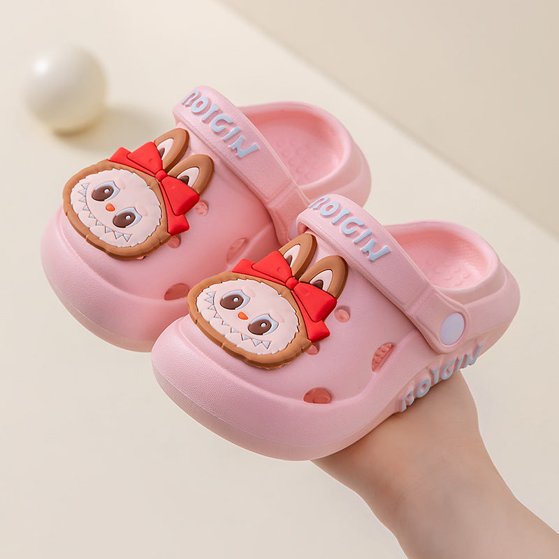 Kids' clogs: summer indoor anti-slip cartoon sandals for girls and boys (toddler to big kid sizes) - perfect for indoor use, outdoor wear, and beach days