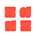 Squeegee tool, special scraper for beautiful seams, glass glue, edge scraper, scraper, seam clearing, trimming, and corner trimming