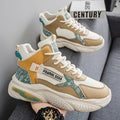 Popular men's shoes 2025 spring high-top basketball sneakers men's youth trendy brand running dad shoes to increase height
