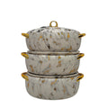 Export african heat preservation box2l2.5l3lexport3pcs set egg-shaped thermal insulation box