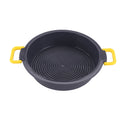 new silicone air fryer baking pan cake mold - high temperature resistant, easy release, round shape, home baking tool