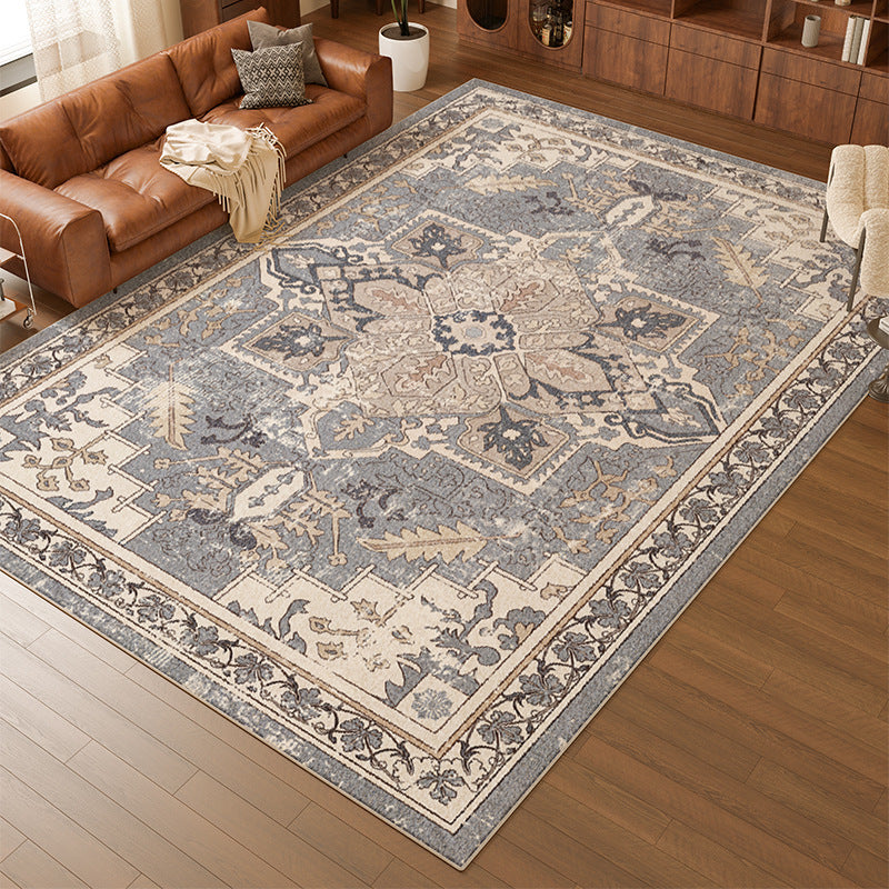 Distributed living room carpet classy new italian style no-wash wipeable waterproof full bedside bedroom stain-resistant carpet mat