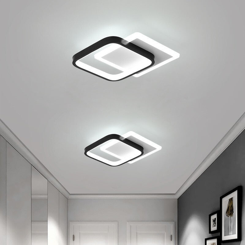 Led corridor aisle light - minimalist modern light luxury ceiling lamp - creative entrance, entryway, balcony, hallway, and stairway lighting