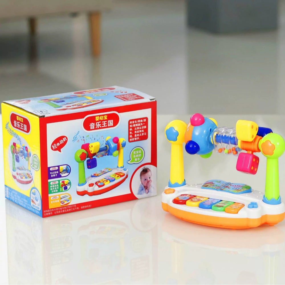 children's early education learning piano enlightenment lighting music piano pat piano drum baby toys wholesale
