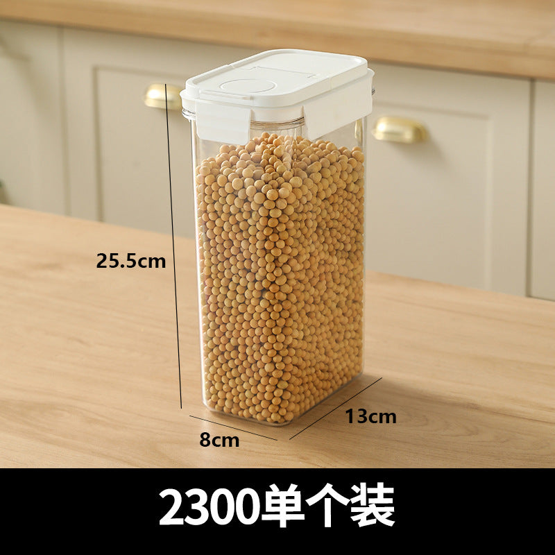 Noodle storage box, food-grade grains, sealed canned pasta box, noodle tube, bean storage tank