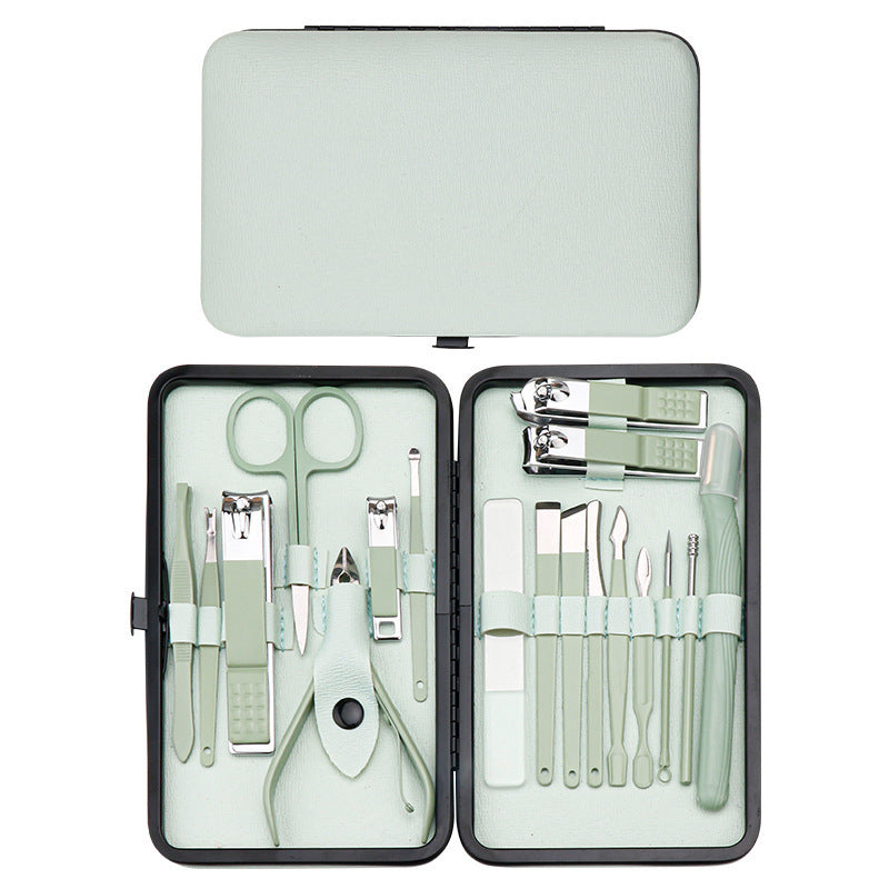 Stainless steel nail clipper set wholesale - nail trimmer & grooming kit - complete manicure set