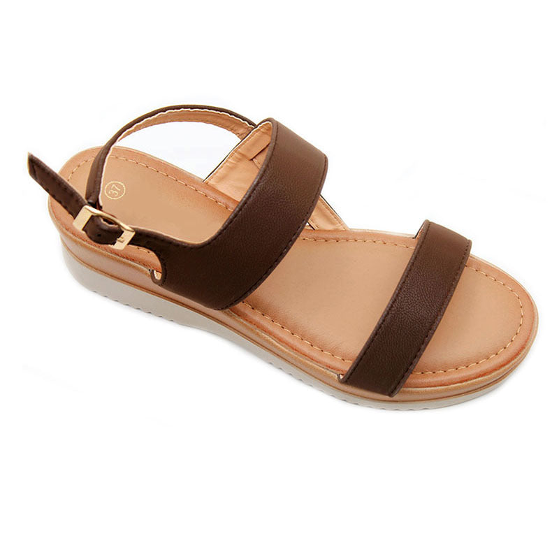 Yiwu stall spot sandals women's shoes summer versatile heel non-slip  beach sandals sandals