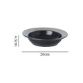8inch black-silver