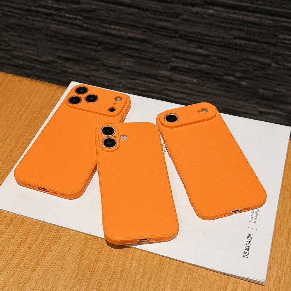 Iphone 17 pro liquid silicone case, compatible with apple 15 pro, straight edge precision cut full coverage silicone 13 protective cover
