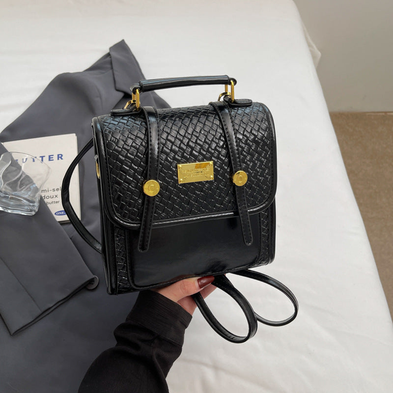 Cross-border backpack women's fashion versatile niche design sense 2025 new trend Korean version messenger bag travel backpack