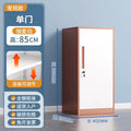 85 high single door coffee color (key lock damage guaranteed)