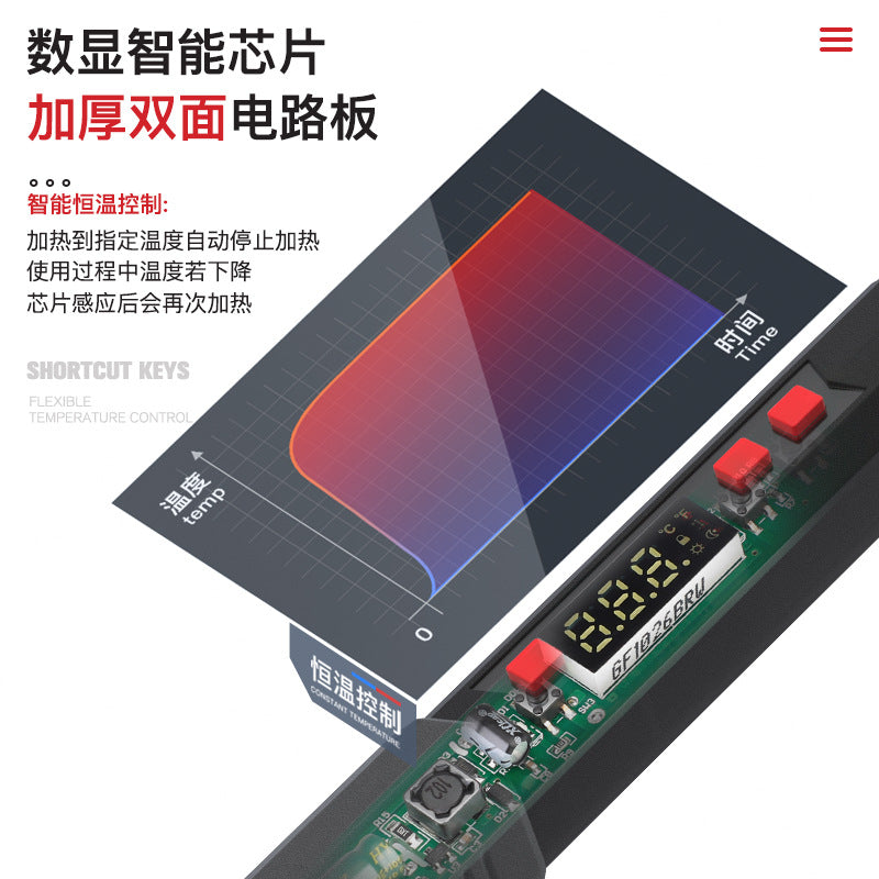 Delixi Electric Soldering Iron Set Household Repair Welding Artifact Constant Temperature Soldering Gun Electric Welding Pen Welding Tool