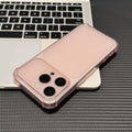 Four-corner anti-fall corning shell is suitable for iphone 16 frosted transparent mobile phone case that instantly turns into apple 17promax soft case