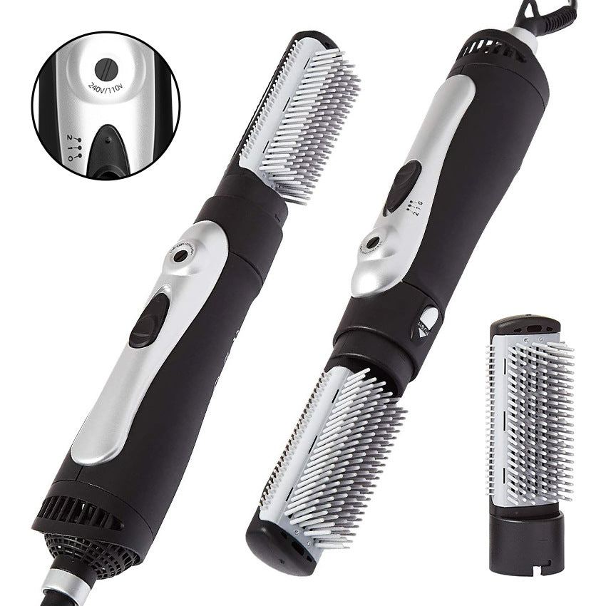 Cross-border Middle East hot air comb Multifunctional three-in-one hair straightener Curling iron Hair dryer Three-purpose hair changing hair dryer