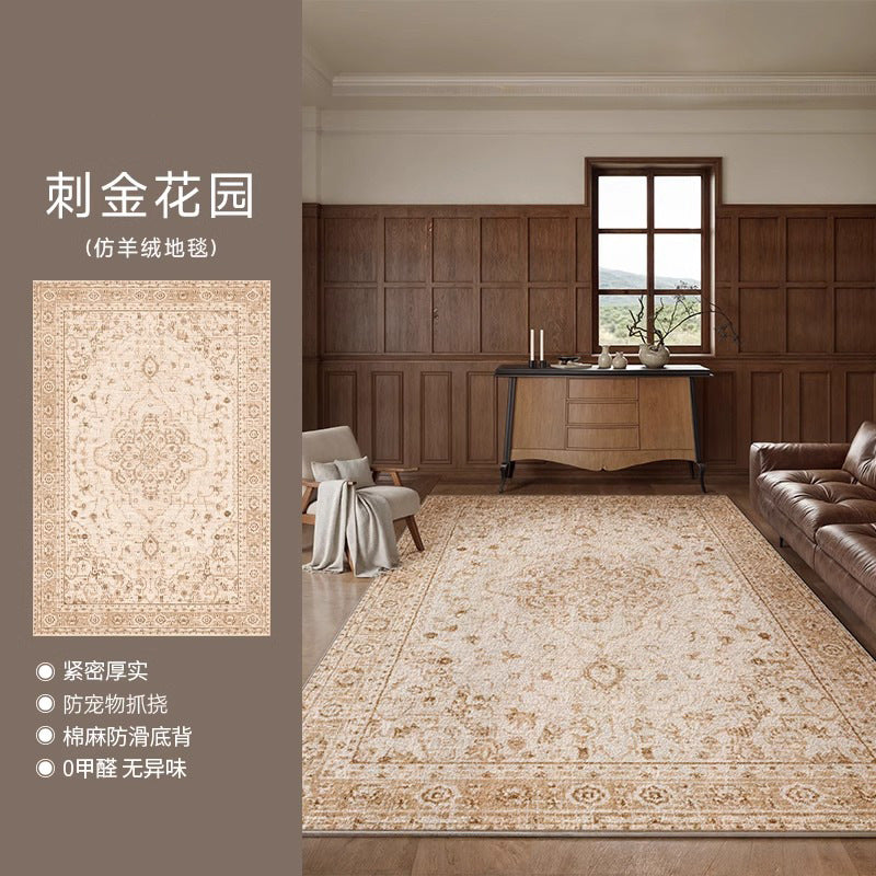 Carpet living room bedroom new arrival bedside no maintenance no washable frenchretro room accessible luxuryclassy floor mat