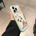 Suitable for iphone17 cartoon animal party mobile phone case apple 16promax cute giant panda anti-fall hard case