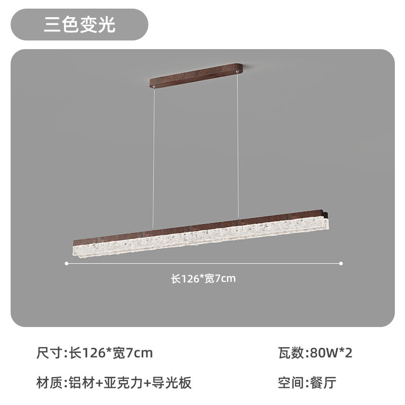 Cloud and mist living room main light Italian light luxury ice crack ceiling light 2025 new modern simple lighting package combination