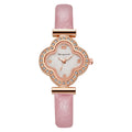 Shangmei lucky four-leaf clover popular watch niche accessible luxury women's watch liu's quartz ladies wholesale cross-border watch