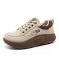 Xq5801 new 2025 spring casual sneakers, chunky sole height increasing shoes, korean style athletic women's shoes, student street style trend