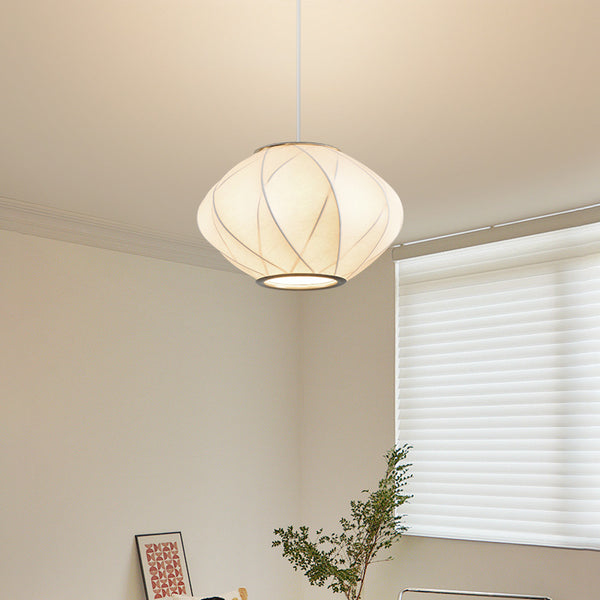 [Wow] Silk lamp dining room French cream wind wabi silent wind designer lamp living room bedroom dining room chandelier