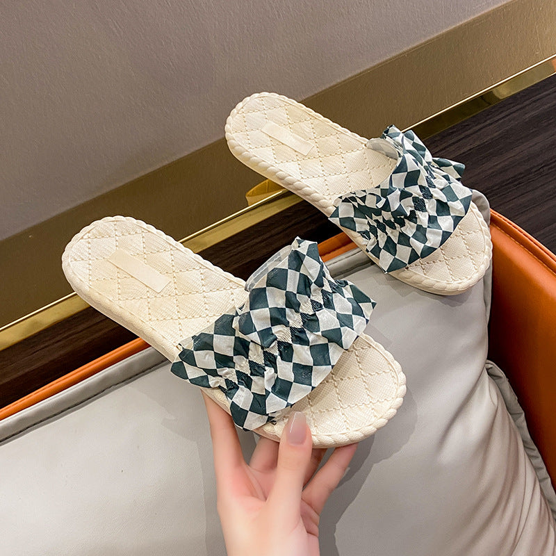 Women's summer sandals: new korean style flat beach slippers - non-slip, casual, soft sole, open-toe slides