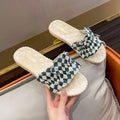 Women's summer sandals: new korean style flat beach slippers - non-slip, casual, soft sole, open-toe slides
