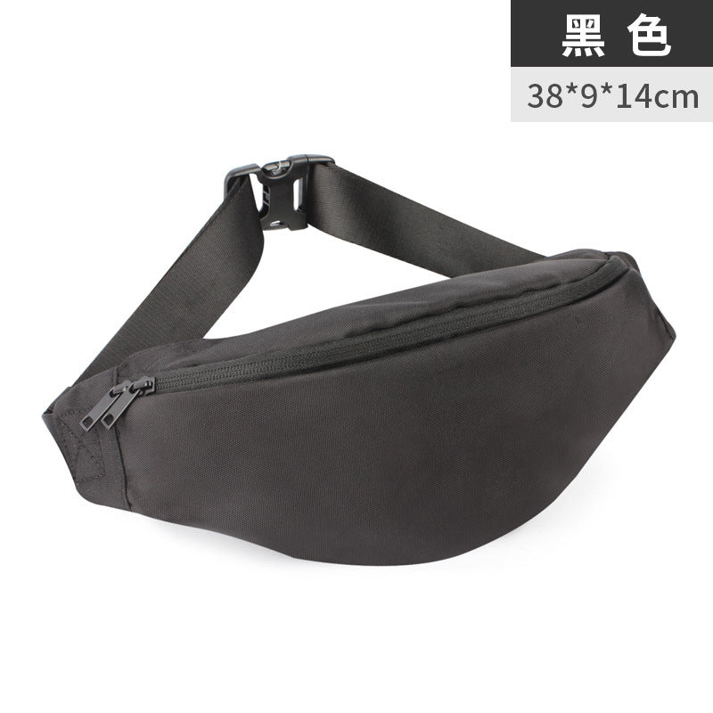 Cross-border new student messenger bag casual outdoor mountaineering mobile phone fanny pack large capacity men's sports shoulder breast bag