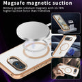 ice color magnetic suction suitable for google 9a charging mobile phone case pixel10 ice mist semi-transparent anti-fall cross-border case