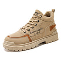 Men's martin boots - 2026 spring new collection: retro british style, versatile work boots, thick-soled, non-slip, athletic snow boots
