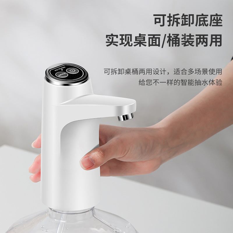 Electric water pump for home bottled water smart automatic water dispenser with bottom base water dispenser wireless water suction water pressure device