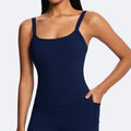 eco-friendly nylon yoga tank top - outdoor training sports vest - running & fitness top for women