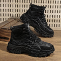 Men's shoes: new autumn 2025 men's martin boots - trendy, versatile work boots, slip-resistant, wear-resistant, thick-soled high-top boots
