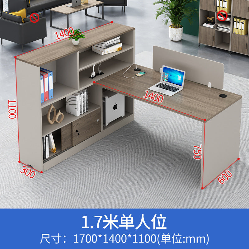 Screen desk partition clerk table office office building desk combination staff booth a802