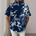 wholesale women's short-sleeved shirts, trendy shirt with hot-selling cross-border print designs, dropshipping available