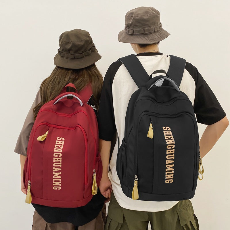 School Bag Female Large Capacity High School Student Junior High School Student ins Trendy Backpack College Student Travel Computer Bag Backpack