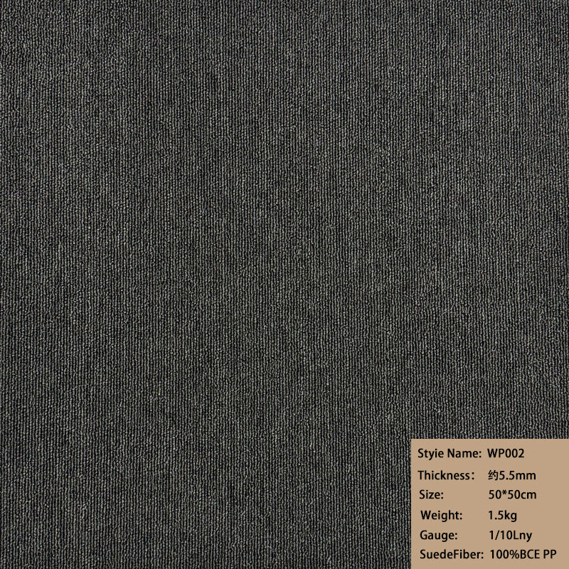 Wangpu factory direct sales carpet office commercial polypropylene environmental-friendlyplaid patchwork carpet sound insulation floor mat carpet