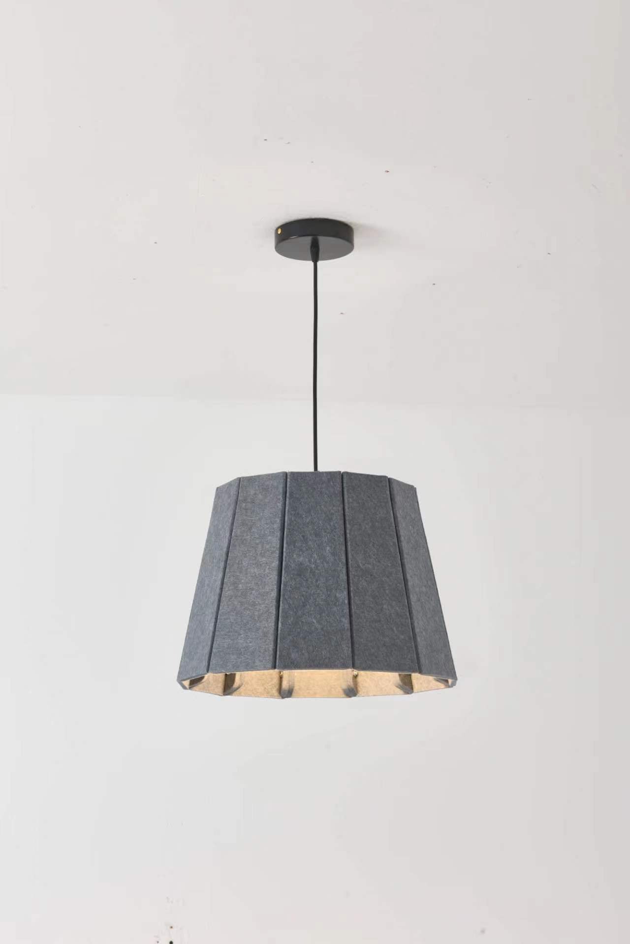 Felt chandelier, restaurant light, bar counter store, modern simple sound-absorbing cafe, home improvement lighting, Zhongshan ancient town lamps