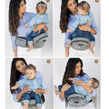 Tushbaby ergonomic baby carrier - suitable for infants and toddlers, single child carrier, baby doll carrier, multi-age design, crossbody style