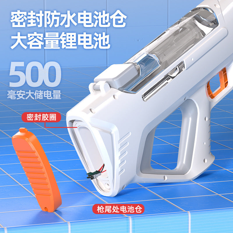 new arrival self-priming manual and automatic electric water gun high-pressure continuous automatic water gun boy water toy