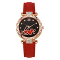 New arrival diamond-encrusted fashioncasual belt watch women's casual student quartz women's watch manufacturer wholesale watch