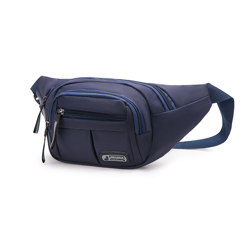Fashion Trend Fanny Bag Sports Waterproof Crossbody Bag Outdoor Men's Breast Bag Multifunctional Mobile Phone Bag Unisex