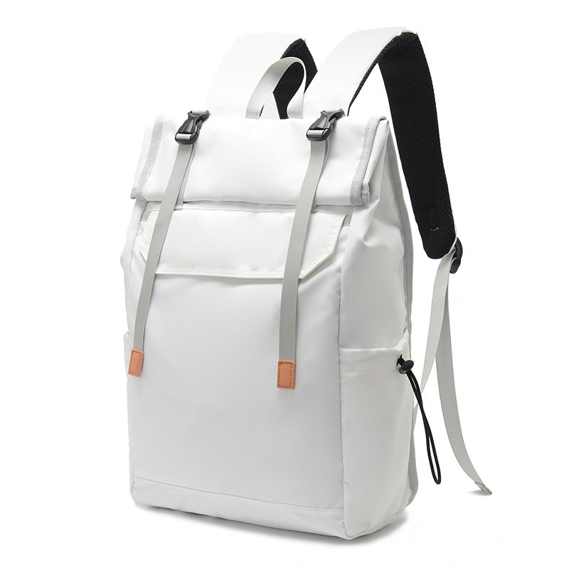 School bag Female college student fashion personality large capacity travel bag Boys tooling sports backpack High school backpack