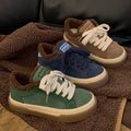 2026winterfleece-lined fur shoes student cotton shoes maillard shoes women's easiest for matchniche styleheattech two-cotton version shoes for women