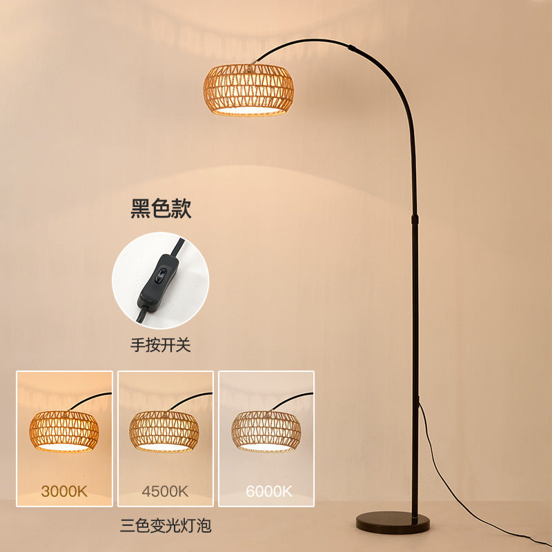 [Cross-border explosion] Floor lamp Modern simple living room sofa lamp Creative dimmable light saving reading desk lamp