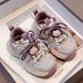 Boys' spring  new mesh sneakers: lightweight, soft-soled athletic shoes for older kids and teens - korean style chunky sneakers