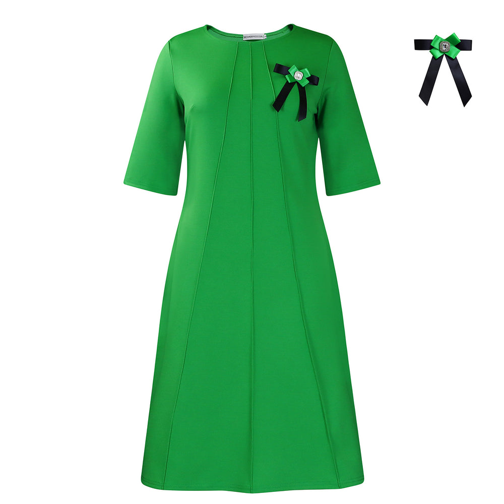 D572 women's foreign trade   summer new fashion elegant african a-line dress european and american style dress