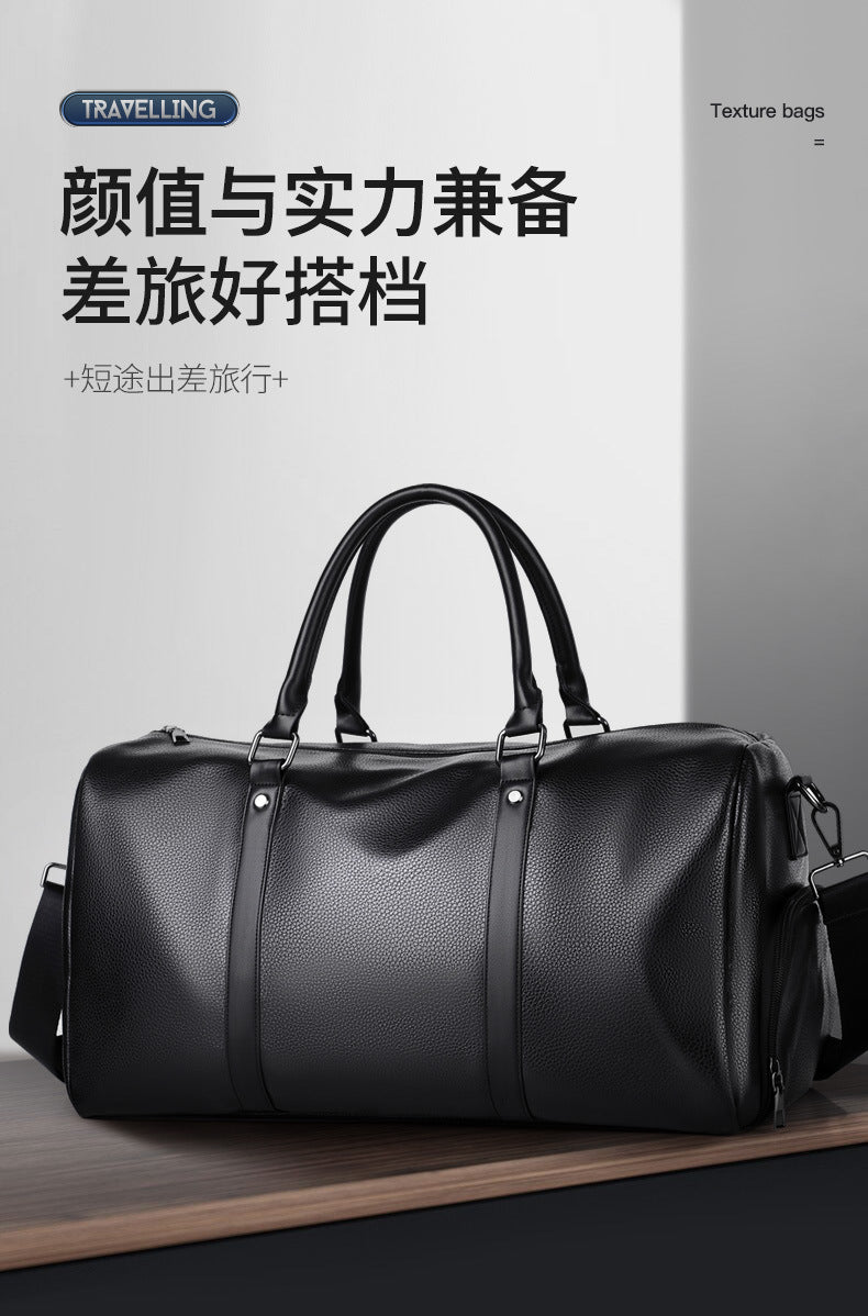 Processing custom travel bag dry and wet separation sports yoga bag independent shoe compartment large capacity fitness bag short trip