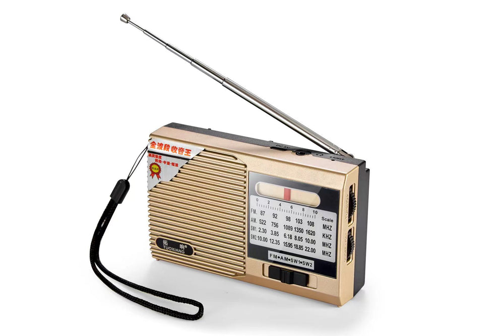 Tuoxiang t-6633 portable radio old-fashioned full-band pocket-sized outdoor mini semiconductor player